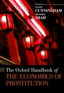 Book cover of The Oxford Handbook of the Economics of Prostitution