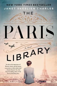 Book cover of The Paris Library