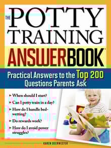 Book cover of The Potty Training Answer Book: Practical Answers to the Top 200 Questions Parents Ask