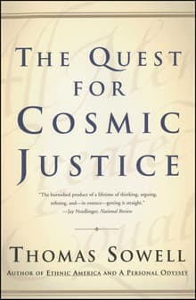 Book cover of The Quest for Cosmic Justice