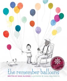 Book cover of The Remember Balloons