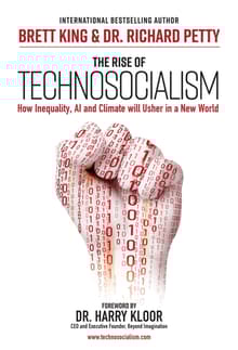 Book cover of The Rise of Technosocialism: How Inequality, AI and Climate Will Usher in a New World