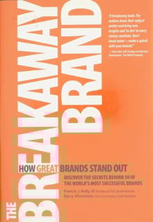 Book cover of The Breakaway Brand