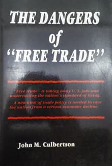 Book cover of The Dangers of Free Trade