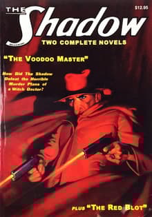 Book cover of The Shadow: The Voodoo Master