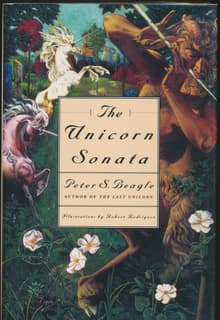 Book cover of The Unicorn Sonata
