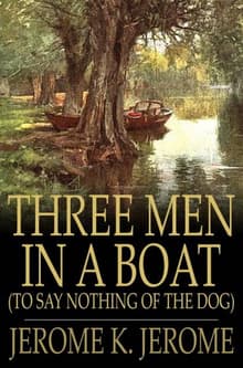 Book cover of Three Men in a Boat (To Say Nothing of the Dog)