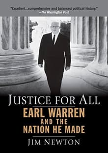 Book cover of Justice for All: Earl Warren and the Nation He Made