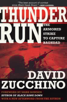 Book cover of Thunder Run: The Armored Strike to Capture Baghdad