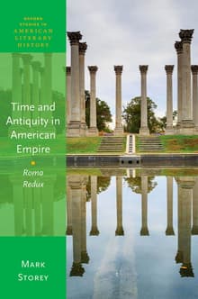 Book cover of Time and Antiquity in American Empire: Roma Redux