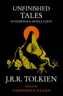 Book cover of Unfinished Tales of Numenor and Middle-Earth