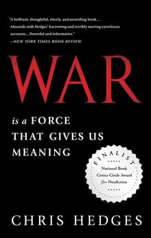 Book cover of War Is a Force That Gives Us Meaning