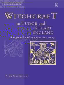 Book cover of Witchcraft in Tudor and Stuart England